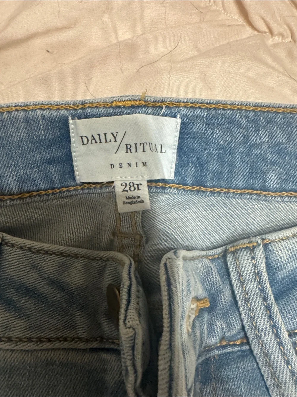 Daily Ritual Light Blue Skinny Jeans